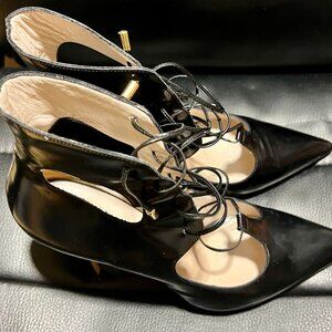 Escada Dressy shoes/booties with laces